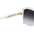 Carrera Victory C 10/S Crystal Grey Gold Mirror Inner Frame