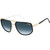 Carrera 1072/S Black White Blue Gradient Angle