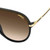 Carrera C Sport 06/S Matte Black Gold Brown Temple