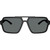 Prada Linea Rossa PSA06S Black Rubber Grey Polarised Front