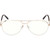 Tom Ford Glasses FT5829-B Rose Gold Clear Blue LIght Front