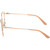 Guess Glasses GU2825 Rose Gold Clear Temple