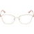 Guess Glasses GU2974 Shiny Pink Gold Clear Front