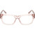 Guess Glasses GU50126 Beige Monocolour Clear Front