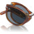 Persol PO0714SM Steve McQueen Light Havana Crystal Blue Folded
