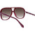 Valley Eyewear Bang Burgundy Brown Gradient Angle