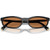 Miu Miu MUA06SF Black Brown Front Folded