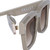 Valley Eyewear Roosevelt Slate Brown Gradient Temple
