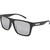 JS Eyewear 6052 Black Wood Silver Angle