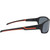 JS Eyewear 7025 Matte Black Smoke Temple