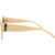 JS Eyewear 5902 Cream Brown Polarised Temple