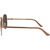 JS Eyewear 2839 Rose Gold Brown Polarised Temple