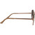 JS Eyewear 2839 Rose Gold Brown Polarised Temple