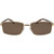 JS Eyewear 2870 Gold Brown Polarised Front