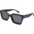JS Eyewear 7317 Black Smoke Polarised Angle