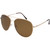 JS Eyewear 3502 Gold Brown Polarised Angle