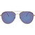 JS Eyewear 3502 Gold Blue Polarised Front