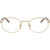 Prada Glasses PRB55V Pale Gold Front