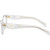 Prada Glasses PRB01V Transparent Grey Clear Temple