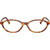 Miu Miu Glasses MU09XV Light Havana Clear Front
