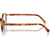 Miu Miu Glasses MU09XV Light Havana Clear Temple
