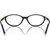 Miu Miu Glasses MU09XVF Black Clear Inner Frame