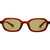 Otra Abby Burgundy Light Green Front