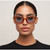 Otra Nia Transparent Tan Light Blue Lifestyle