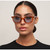 Otra Nia Transparent Tan Light Blue Lifestyle