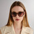 Fiorelli Leia Dark Tort Nougat Brown Gradient Lifestyle