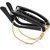 Persol Glasses PO3375V Black Gold Clear Folded