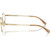 Coach Glasses HC5173TD Light Gold Clear Temple
