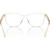 Coach Glasses HC6235U Transparent Clear Inner Frame