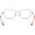 Coach Glasses HC5183 Shiny Rose Gold Clear Inner Frame