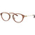 Coach Glasses HC6268D Transparent Brown Clear Angle