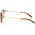 Coach Glasses HC6268D Transparent Brown Clear Temple