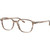 Ray-Ban Glasses Leonard RX5393 Striped Beige Clear Angle