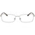 Polo Ralph Lauren Glasses PH1235 Shiny Silver Clear Front