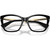 Burberry Glasses BE2427U Black Clear Front Folded