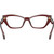 Versace Glasses VE3373U Transparent Bordeaux Clear Inner Frame
