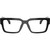 Versace Glasses VE3374U Black Clear Front