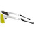 ARC Eyewear Apex Matte White Red Polarised Temple