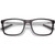 Ray-Ban Glasses RX8908 Transparent Grey Clear Front Folded