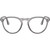 Persol Glasses PO3286V Transparent Grey Clear Front