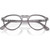 Persol Glasses PO3286V Transparent Grey Clear Front Folded
