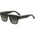 Bask Eyewear Zac Crystal Green Grey Polarised Angle