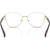 Michael Kors Glasses Nikki Beach MK3090 Light Gold Clear Inner Frame