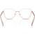 Michael Kors Glasses Nikki Beach MK3090 Rose Gold Clear Inner Frame