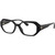 Michael Kors Glasses Islamorada MK4147U Black Clear Angle