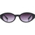 Reality Eyewear The Demi Jett Black Smoke Front